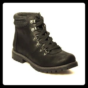 LN Women’s Sonoma Crayon Black Hiker Boot, size 8